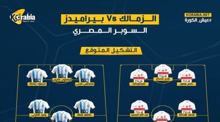 الزمالك ضد بيراميدز بكأس السوبر.. القنوات الناقلة وموعد المباراة والتشكيل المتوقع وتاريخ المواجهات 